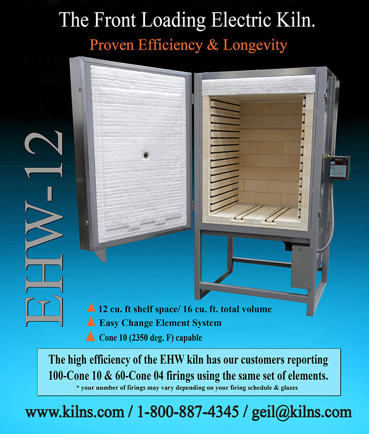 Image Electric Geil Kiln model EHW-12 features and hightlights